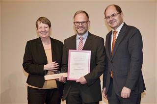 BFW Koblenz - CJD Berufsförderungswerk Koblenz gemeinnützige GmbH - Hauptpreisträger der Kategorie Kleine und mittlere Betriebe (Foto: Rainer Kant)