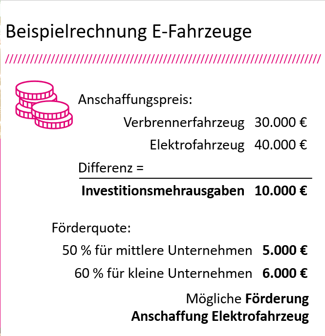 Beispielrechnung E-Fahrzeuge